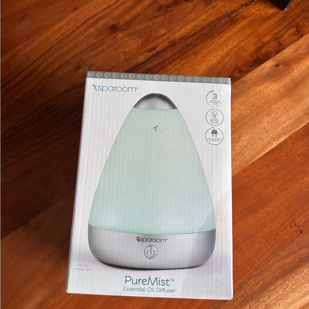 Sparoom PureMist Essential Oil Diffuser - Mint Green